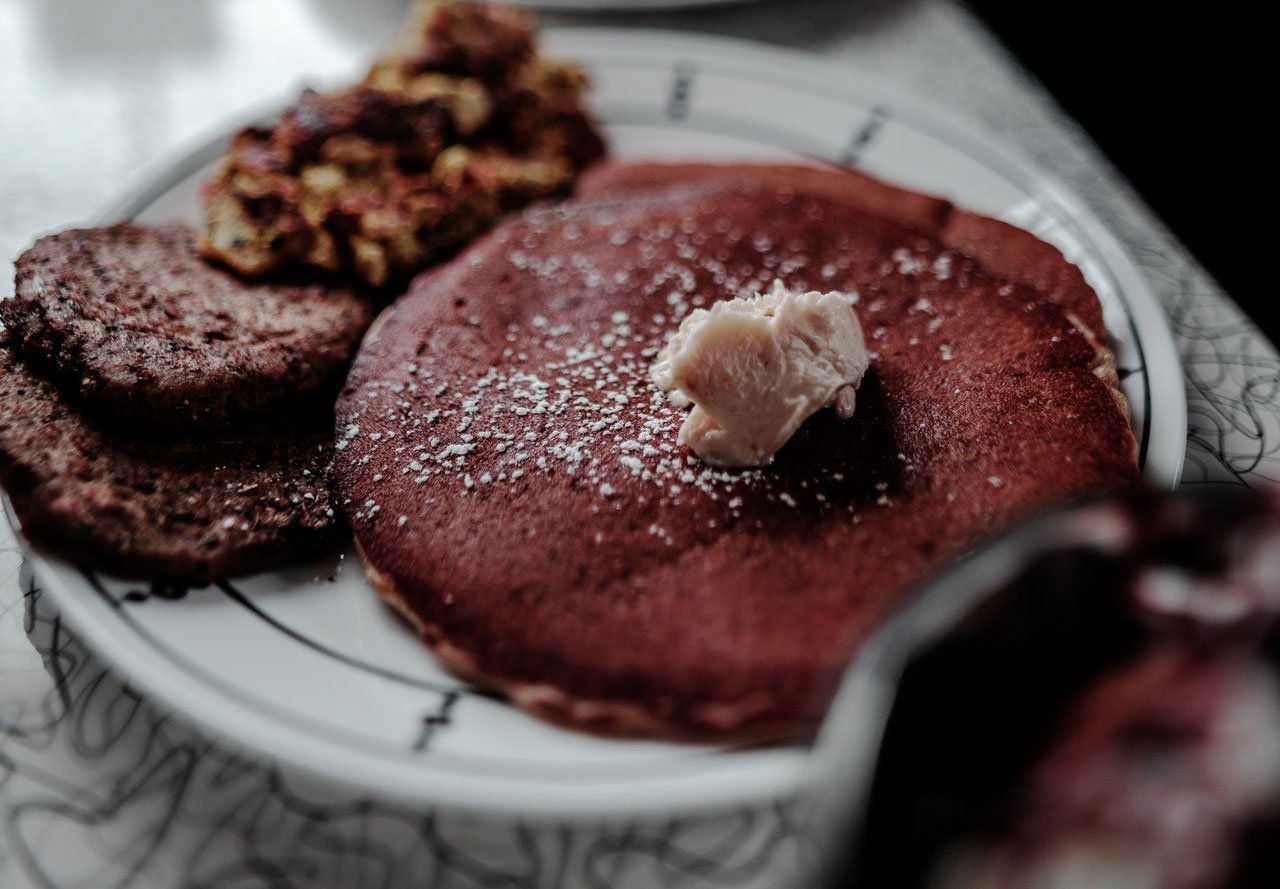 Pancake vegani banana e cioccolato