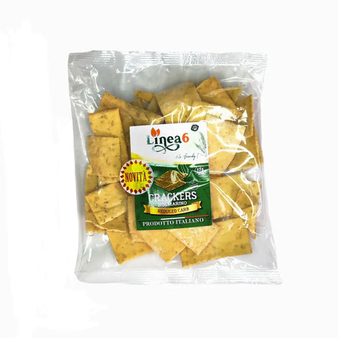 Crackers al rosmarino low carb - Linea6