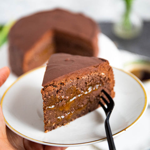 Torta Sacher ricetta low carb senza zucchero