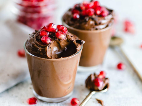 Mousse al cioccolato in 5 minuti, senza zucchero | Pinkfoodshop