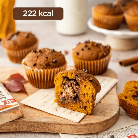 Muffin light con cuore di cioccolato