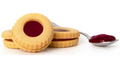 biscotto occhio di bue frutti di bosco low carb