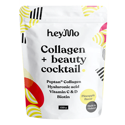 Collagen Beauty Pineapple flavored cocktail - hey'Mo