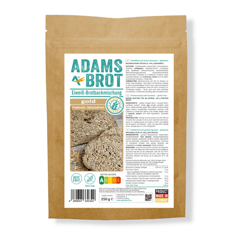 Preparato per pane low carb senza glutine Adam's Brot Gold