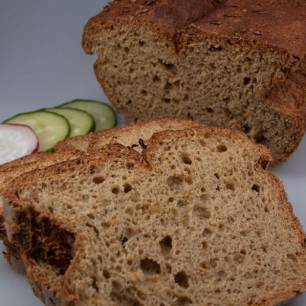 Gluten-free low-carb bread mix with sunflower seeds new recipe - Adam's Brot