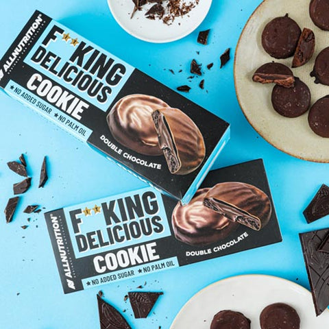 Biscotti al doppio cioccolato senza zuccheri aggiunti- All Nutrition