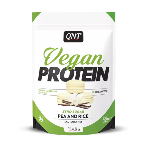 Vegan Protein gusto macaroon alla vaniglia - QNT